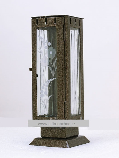 Obrázok z Lampáš na pomník -mini - starozlato