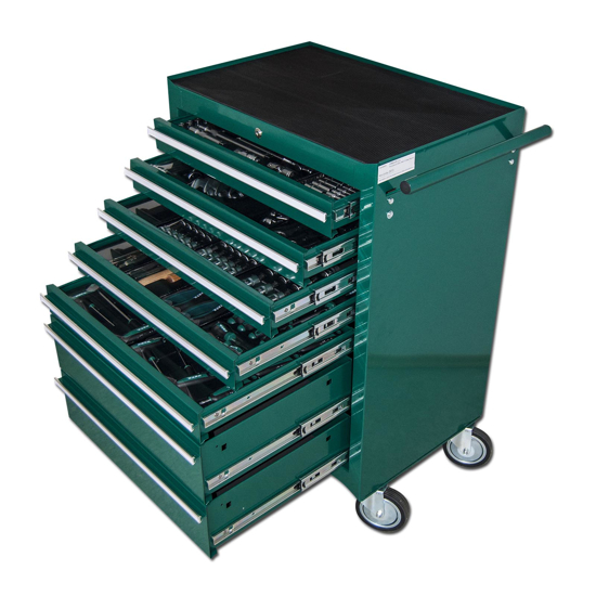 Obrázok z Montážní vozík na nářadí kovový + výbava HA230 215 dílů