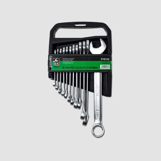 Obrázok z Sada očkoplochých klíčů 6-22mm matné 12 dílů (P16143)